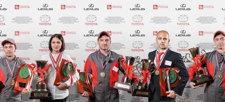Кадры года: Тойота наградила победителей Grand Prix 2018