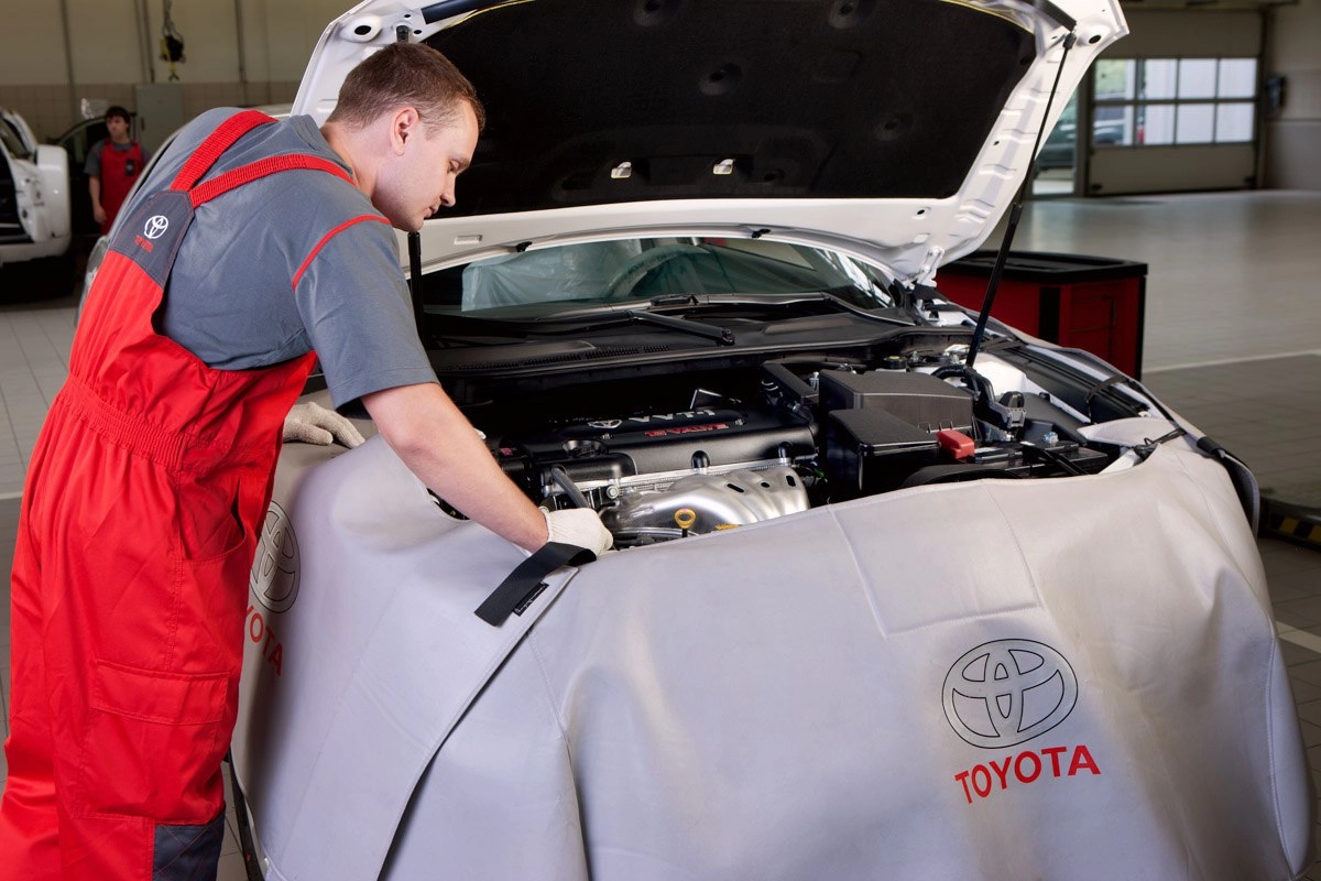 ремонт двигателя toyota