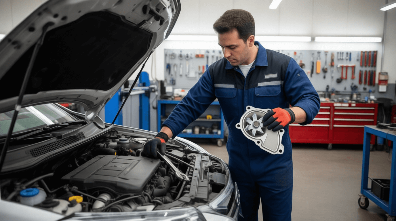 Замена помпы