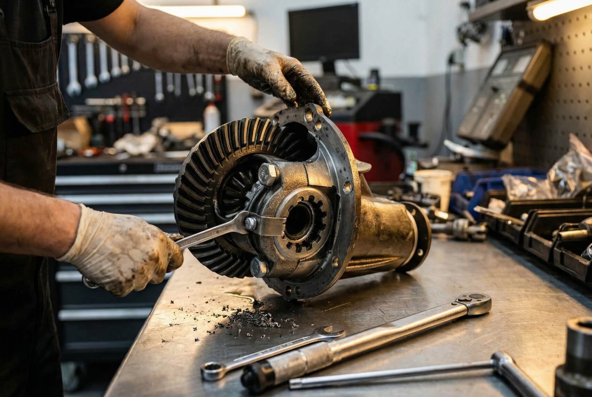 ремонт редуктора toyota